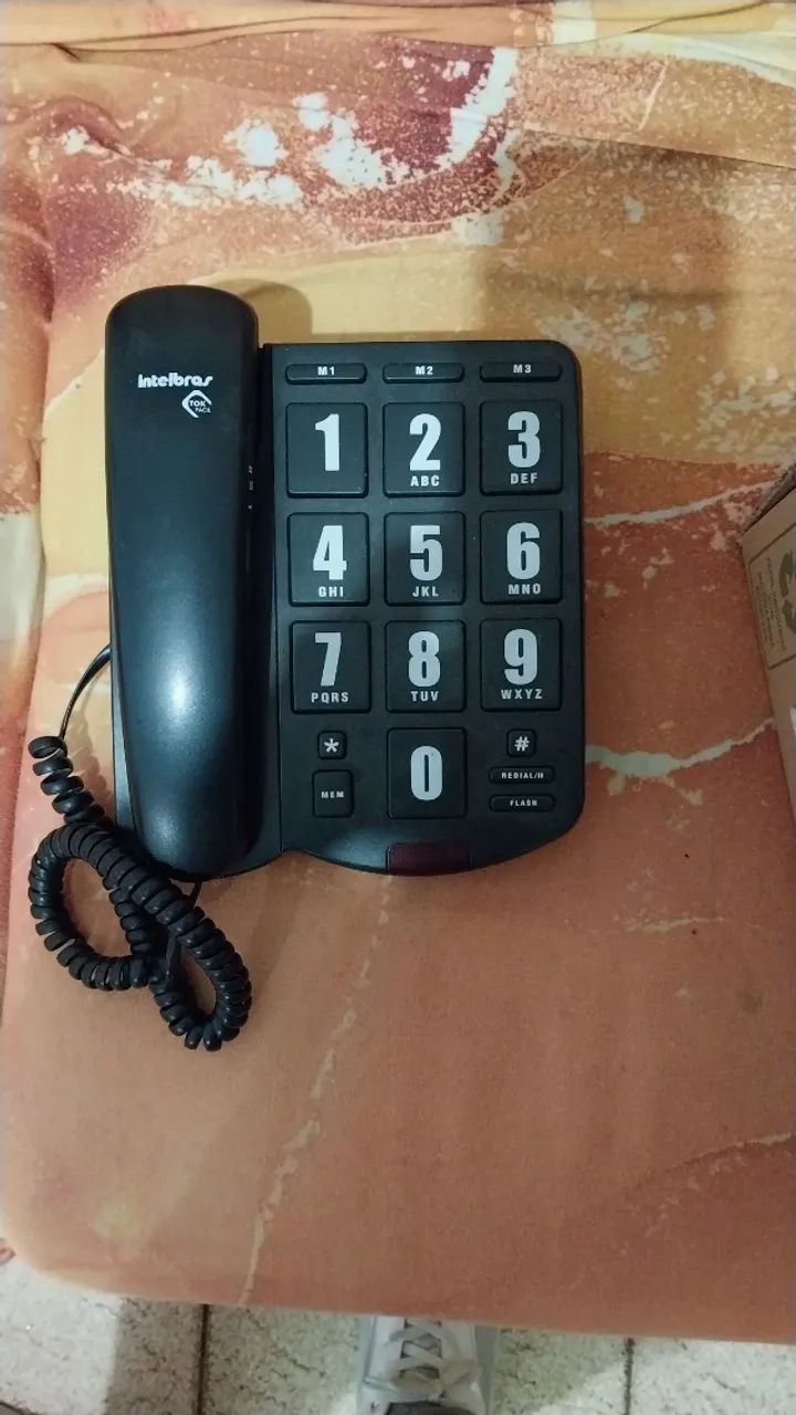 Telefone fixo Intelbras Toc fácil 