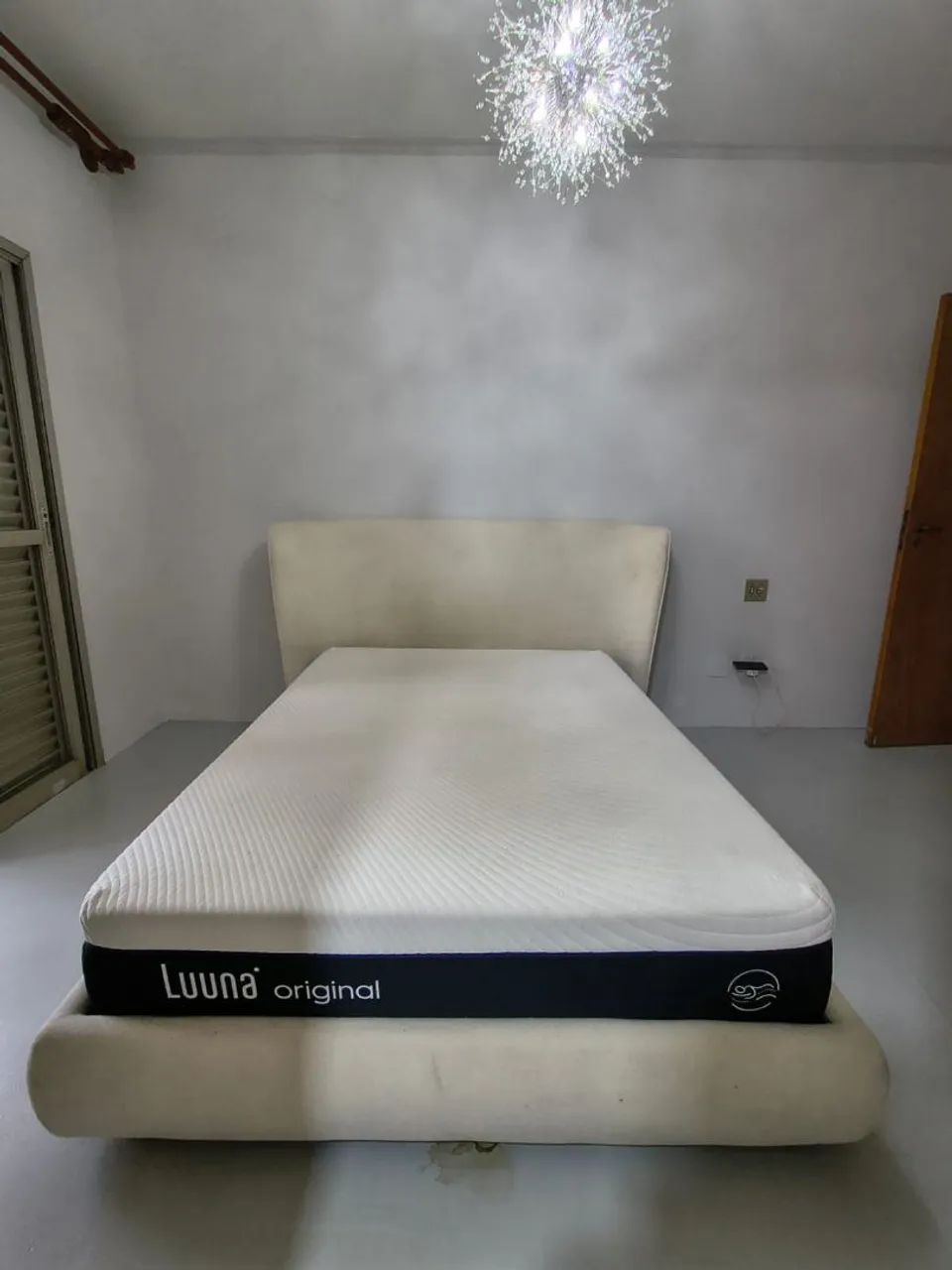 Cama casal - Tecido boucle off whitehite  - Foto 2