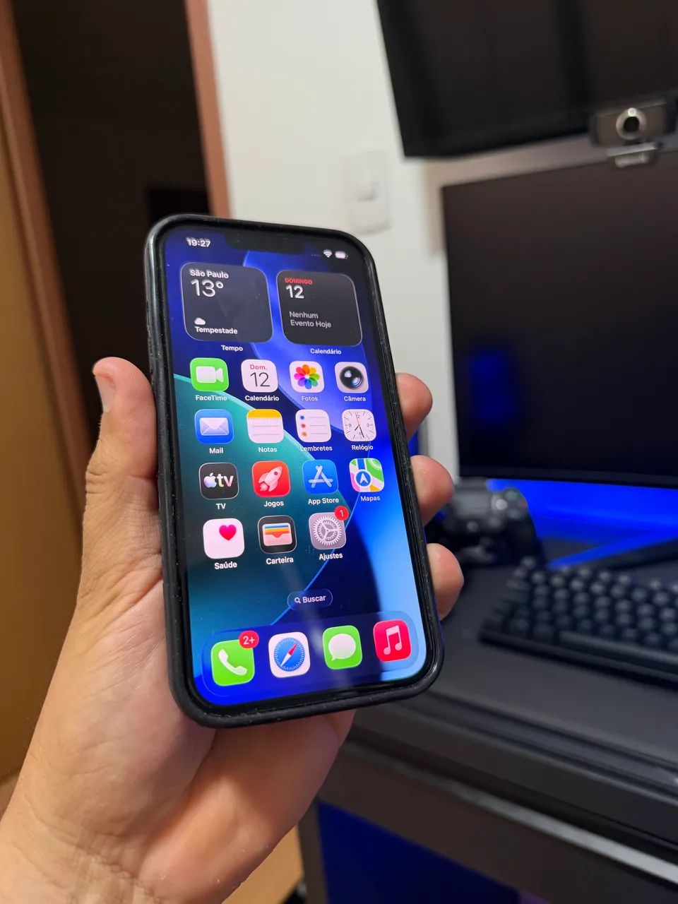 iPhone 13 caixa e NF bateria 87%  - Foto 4