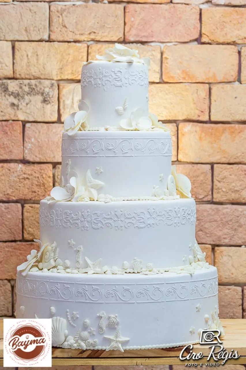 bolo fake cenografico - casamento