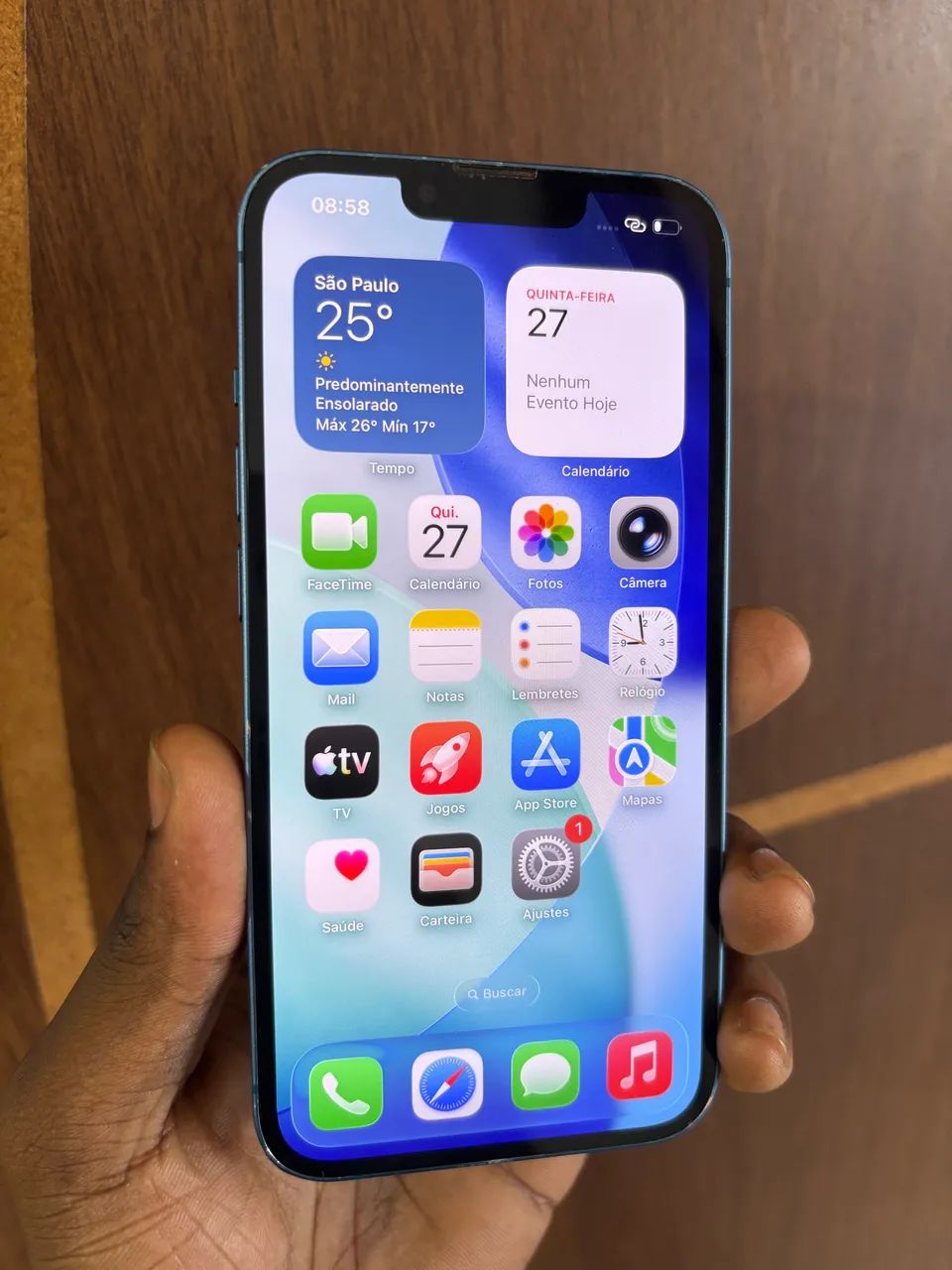 IPHONE 13 ACEITO TROCA, COM VOLTA - Foto 2