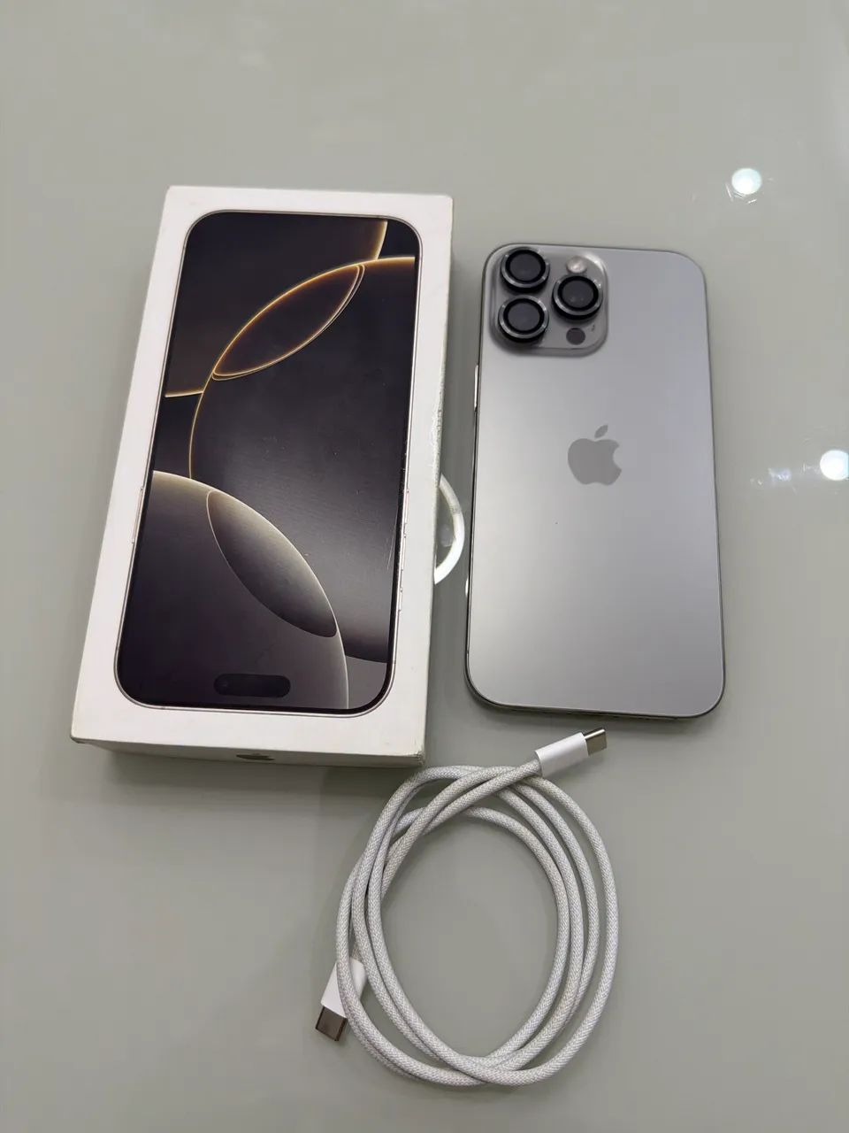 Só Venda Iphone 16 pro max 256