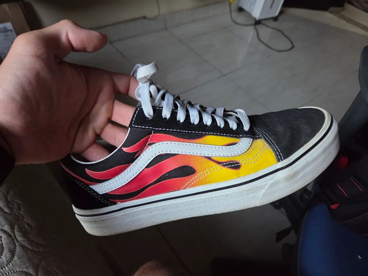 Vans flame