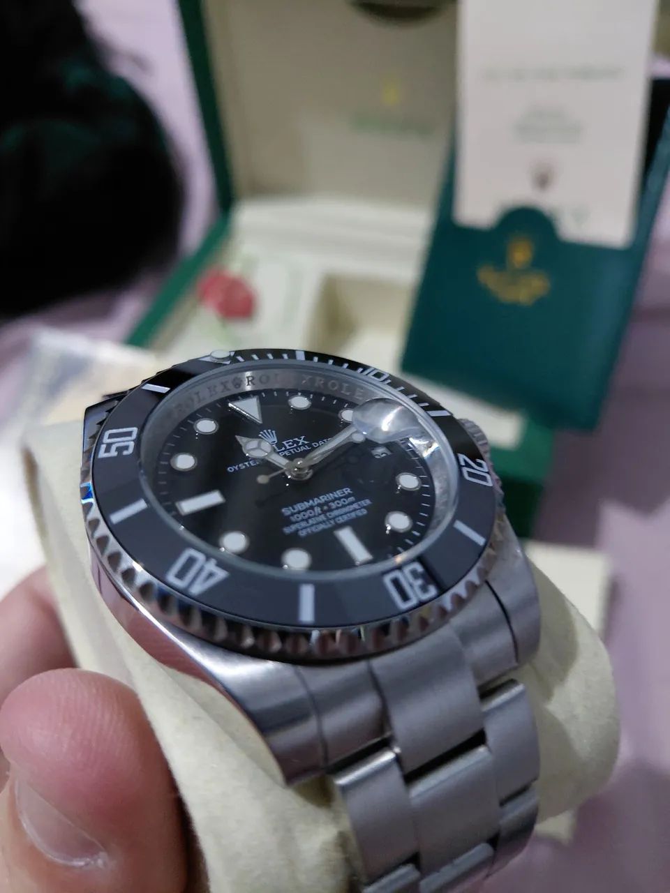 Rolex Submariner AUTOMÁTICO + Caixa Completa  - Foto 4
