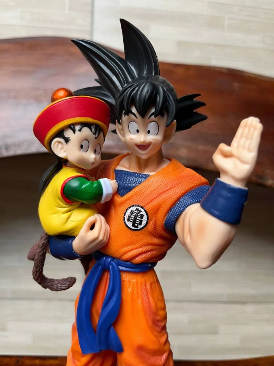 Action Figure Dragon Ball - Combo Goku e Chichi 65568098760833125