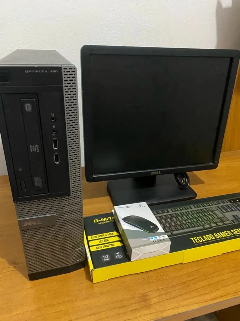 Computador completo Dell Core i3 6GB RAM Mouse e Teclado Gamer