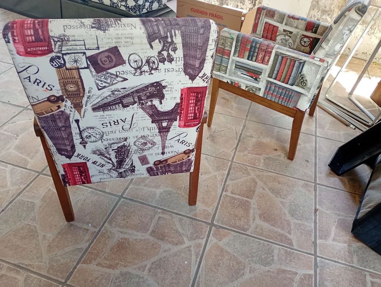 Poltronas retrô Usadas -reformar - Foto 3