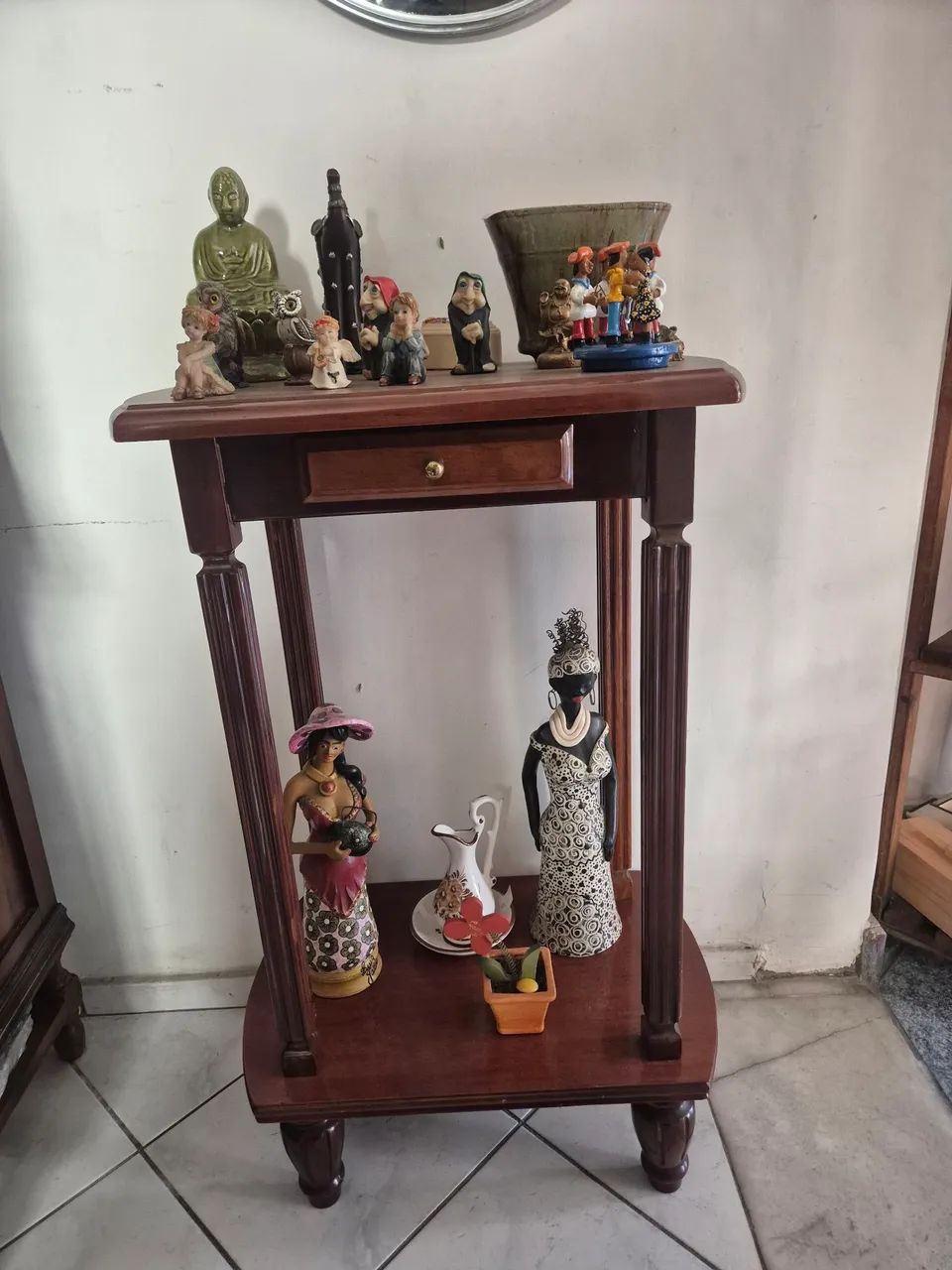 Mesa de canto - Madeira - Foto 4