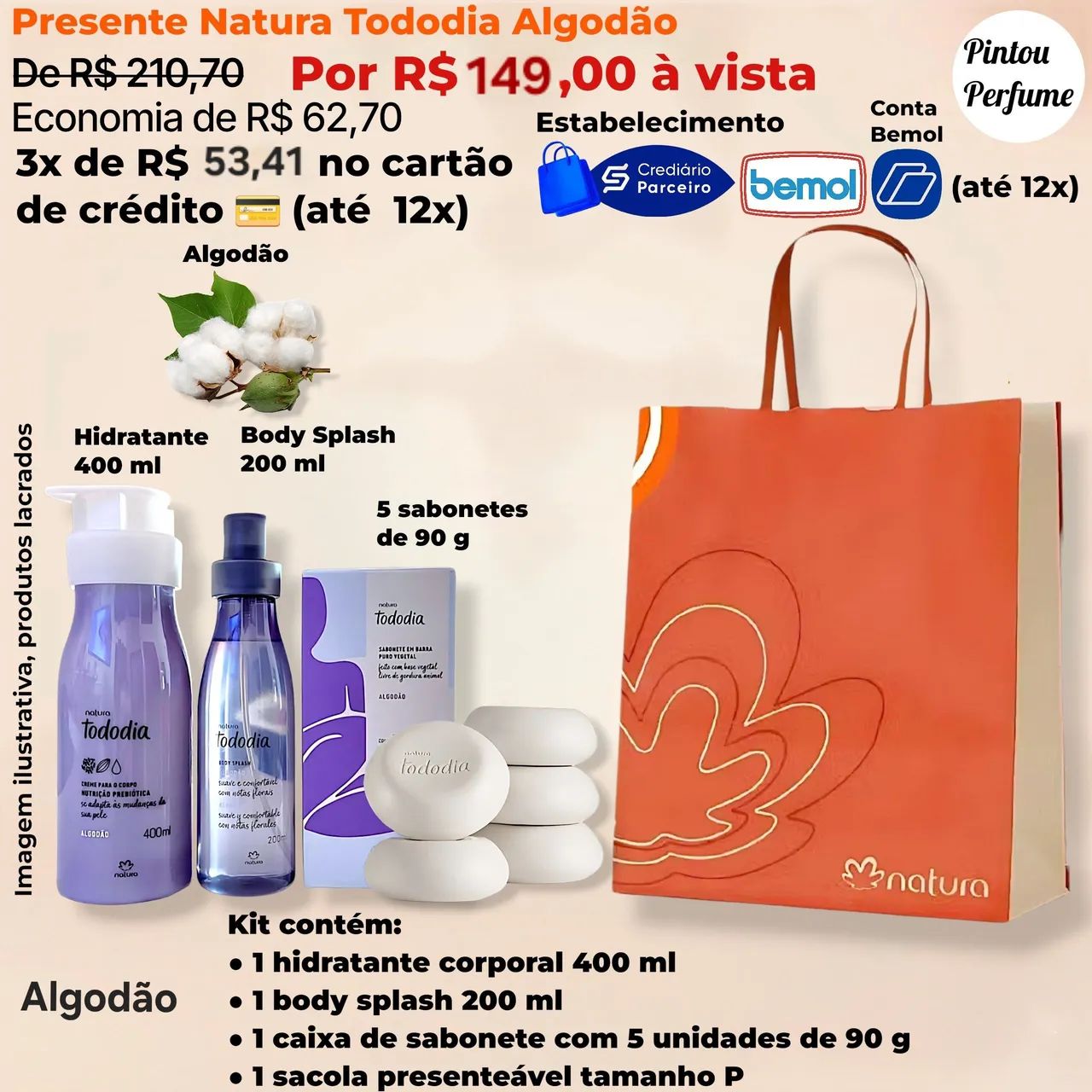 Kits Tododia Natura em Promoção  - Foto 4