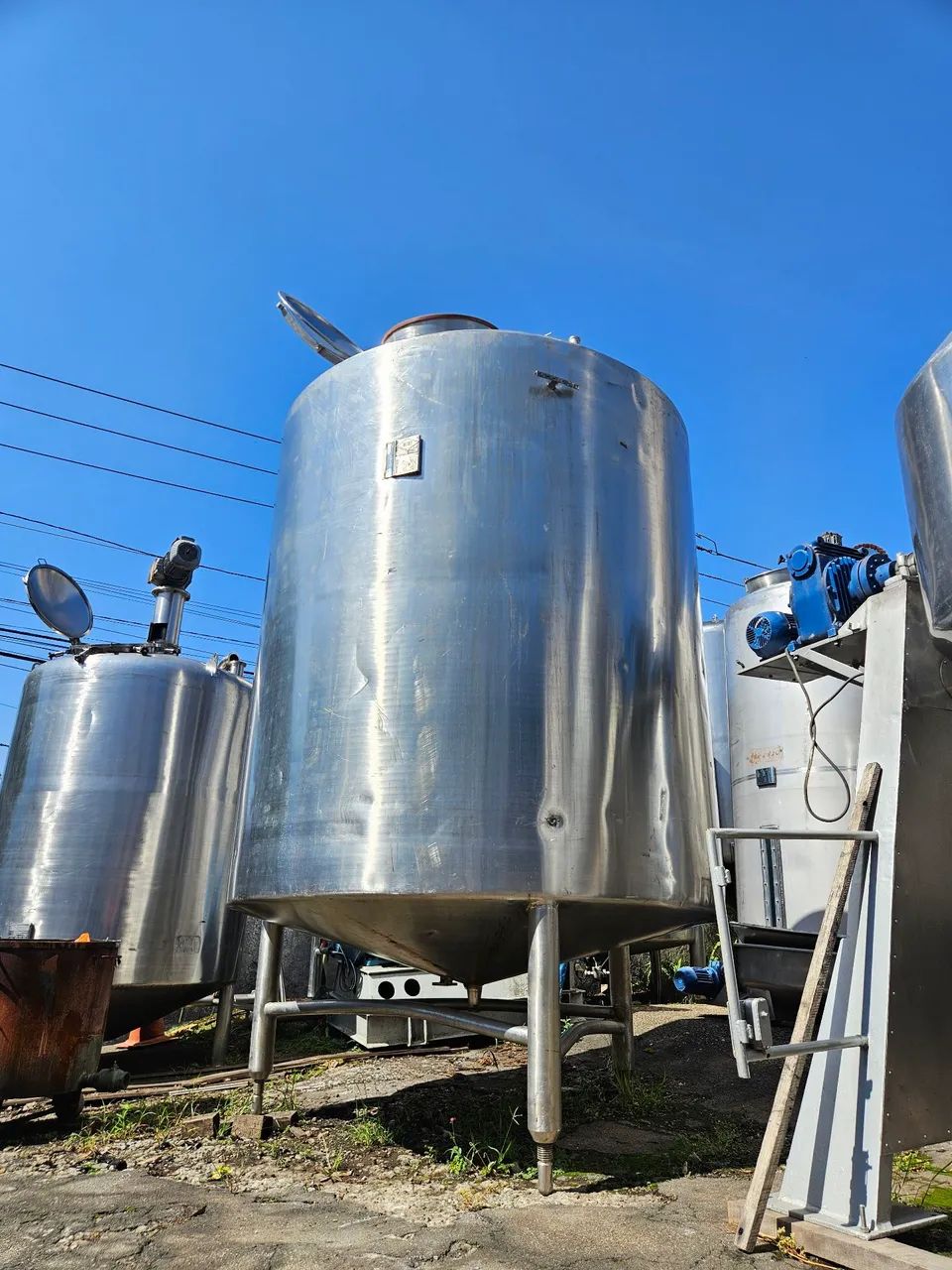Tanque reator inox 316 - 8.000 litros  - Foto 3