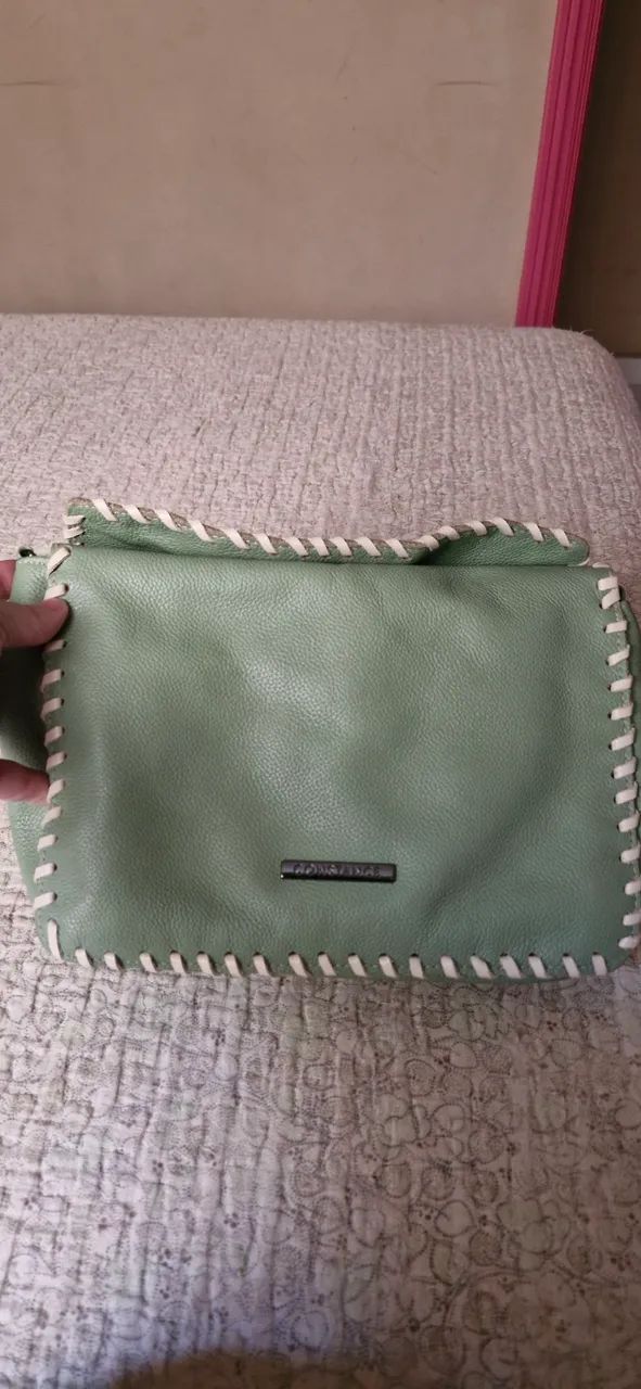 Bolsa couro média 