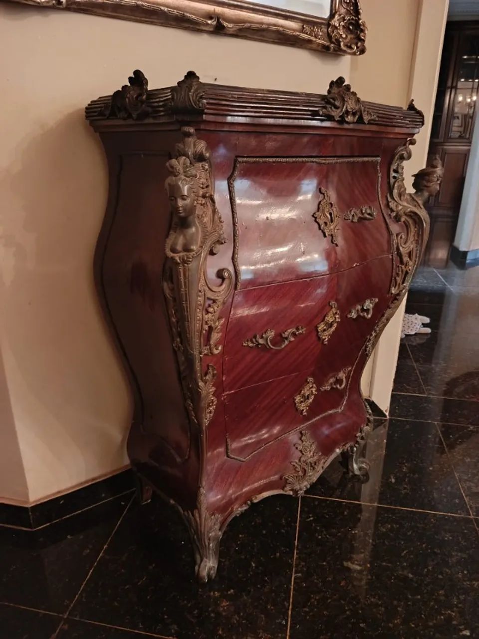 Comoda Bombe Luis XV - Foto 2