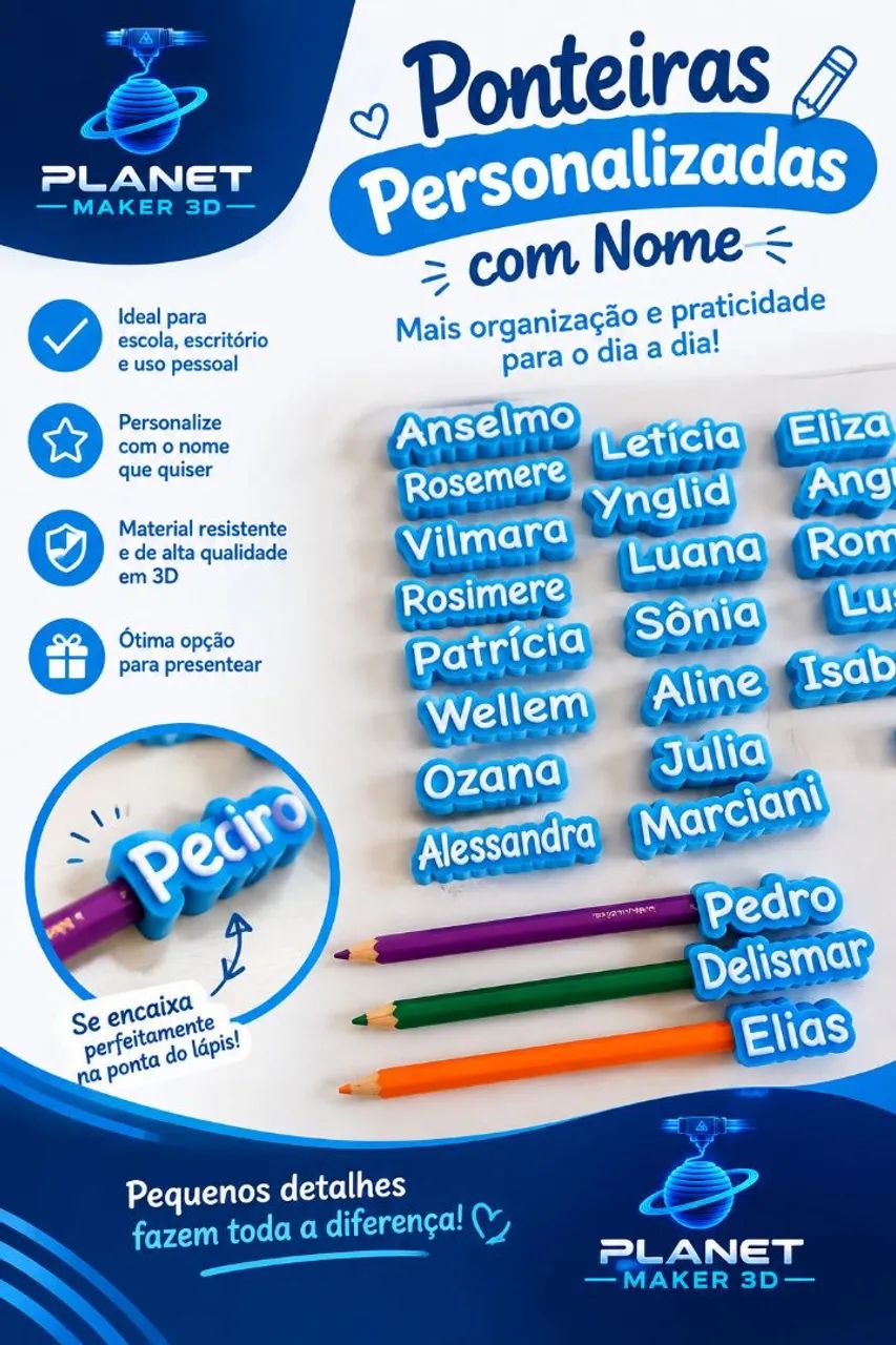 Nome no lápis  - Foto 2