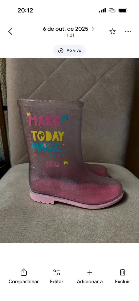 Galocha Barbie - Foto 2