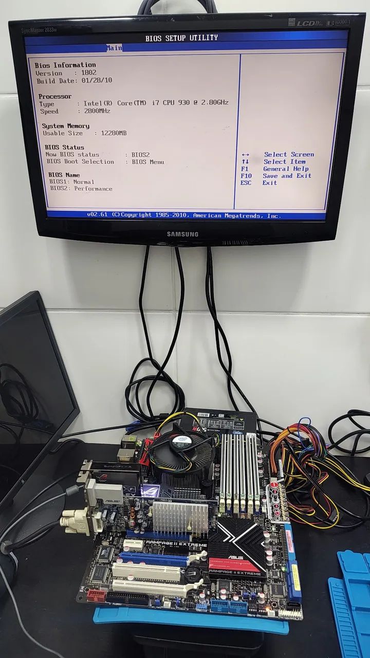 Kit Asus ROG I7 12GB Ram Rampage II EXTREME  - Foto 4