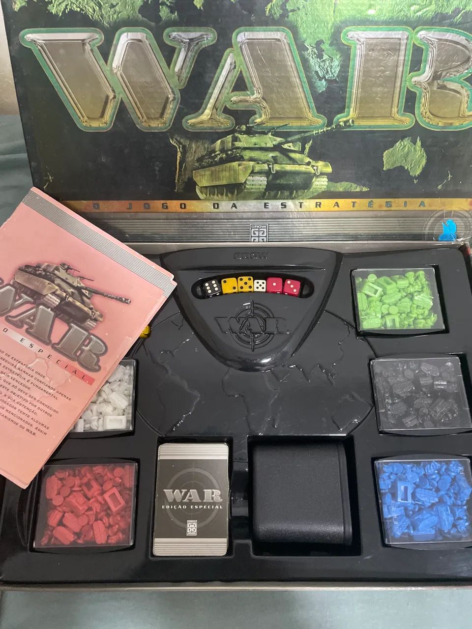 WAR, Jogo de tabuleiro edição especial usado - Foto 3