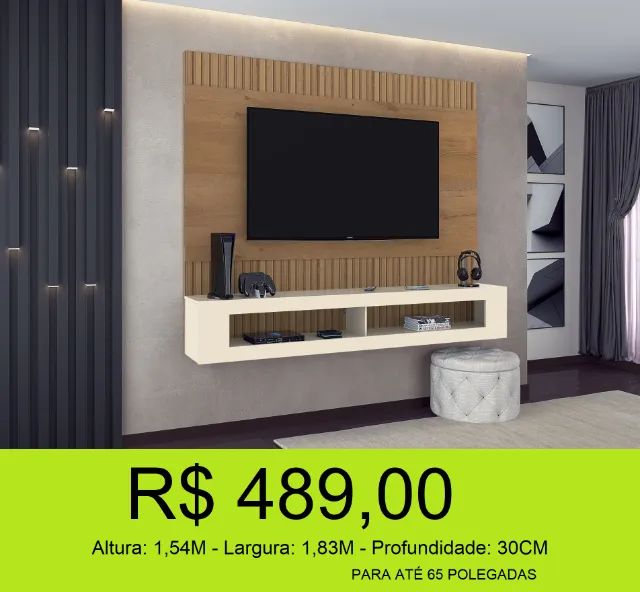 Painel com Design impecável - A pronta entrega
