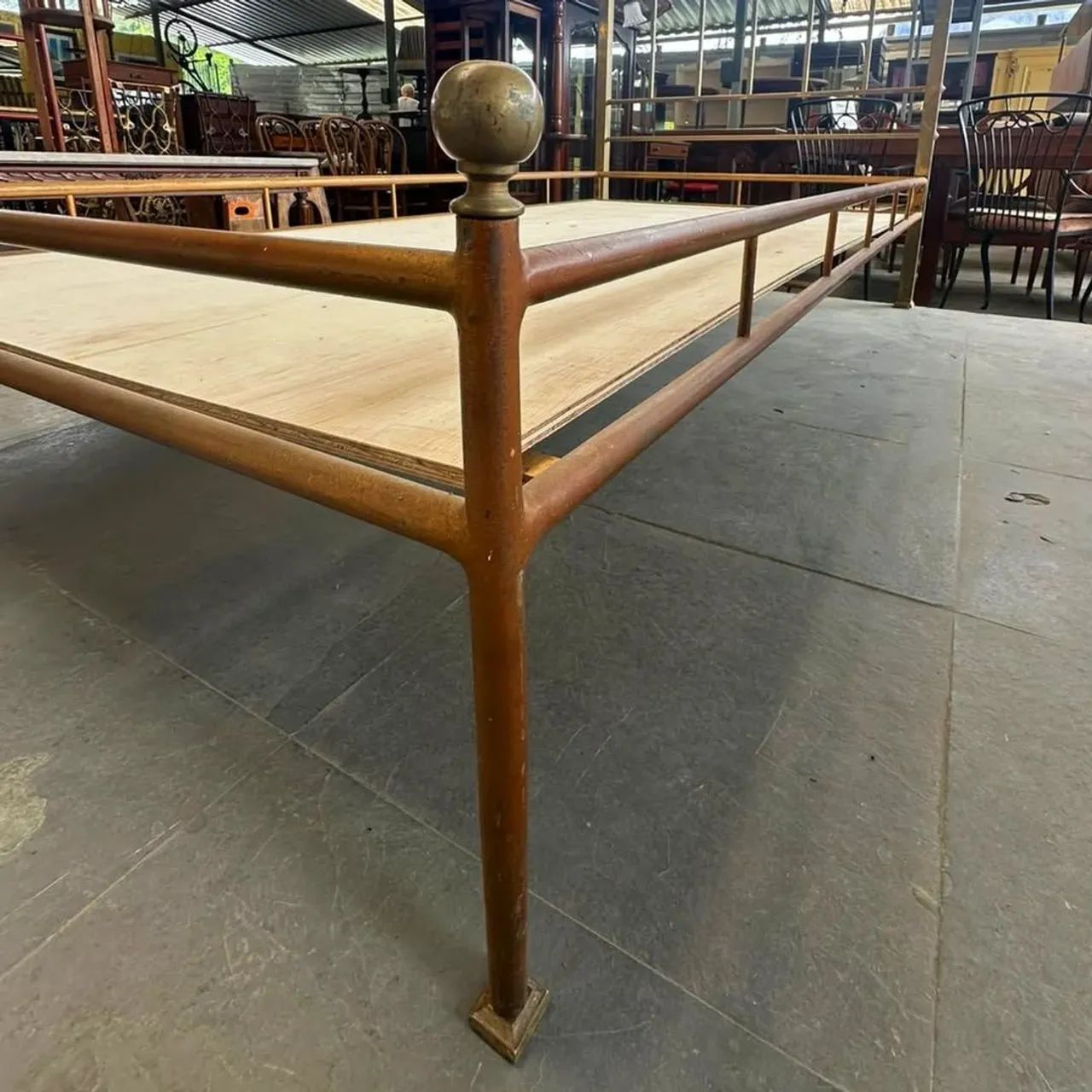 Cama solteiro em metal  - Foto 4