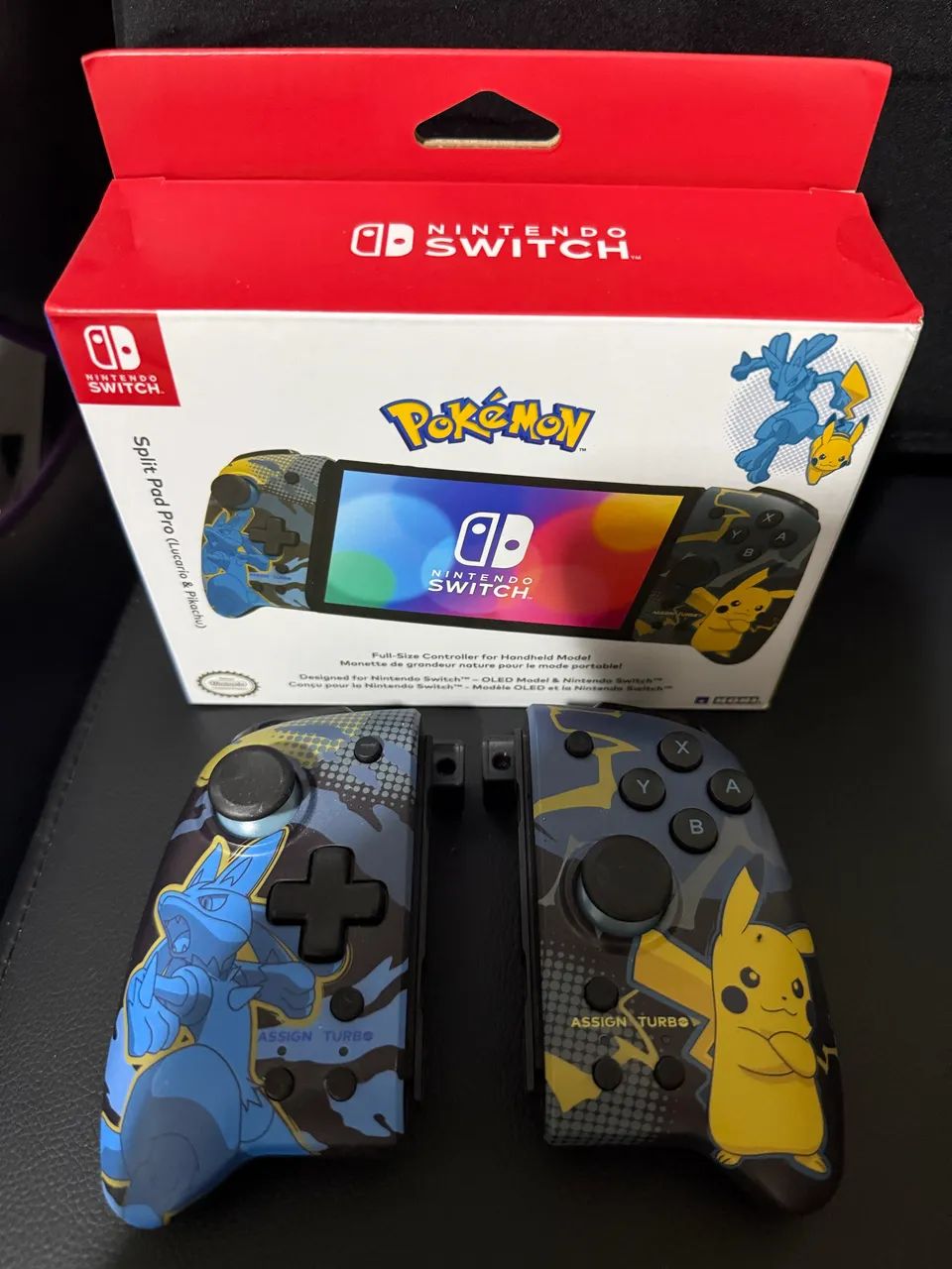 Controle Pokémon Split Pad Pro Nintendo Switch