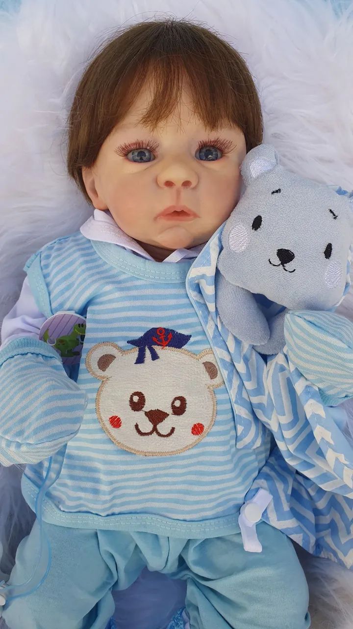 Bebê reborn lindo realista - Foto 5