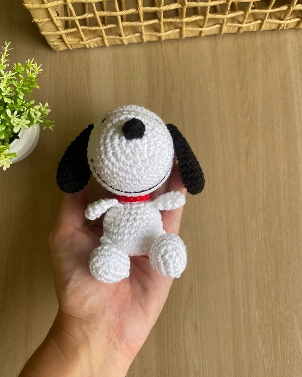 Snoopy amigurumi de croche  - Foto 4