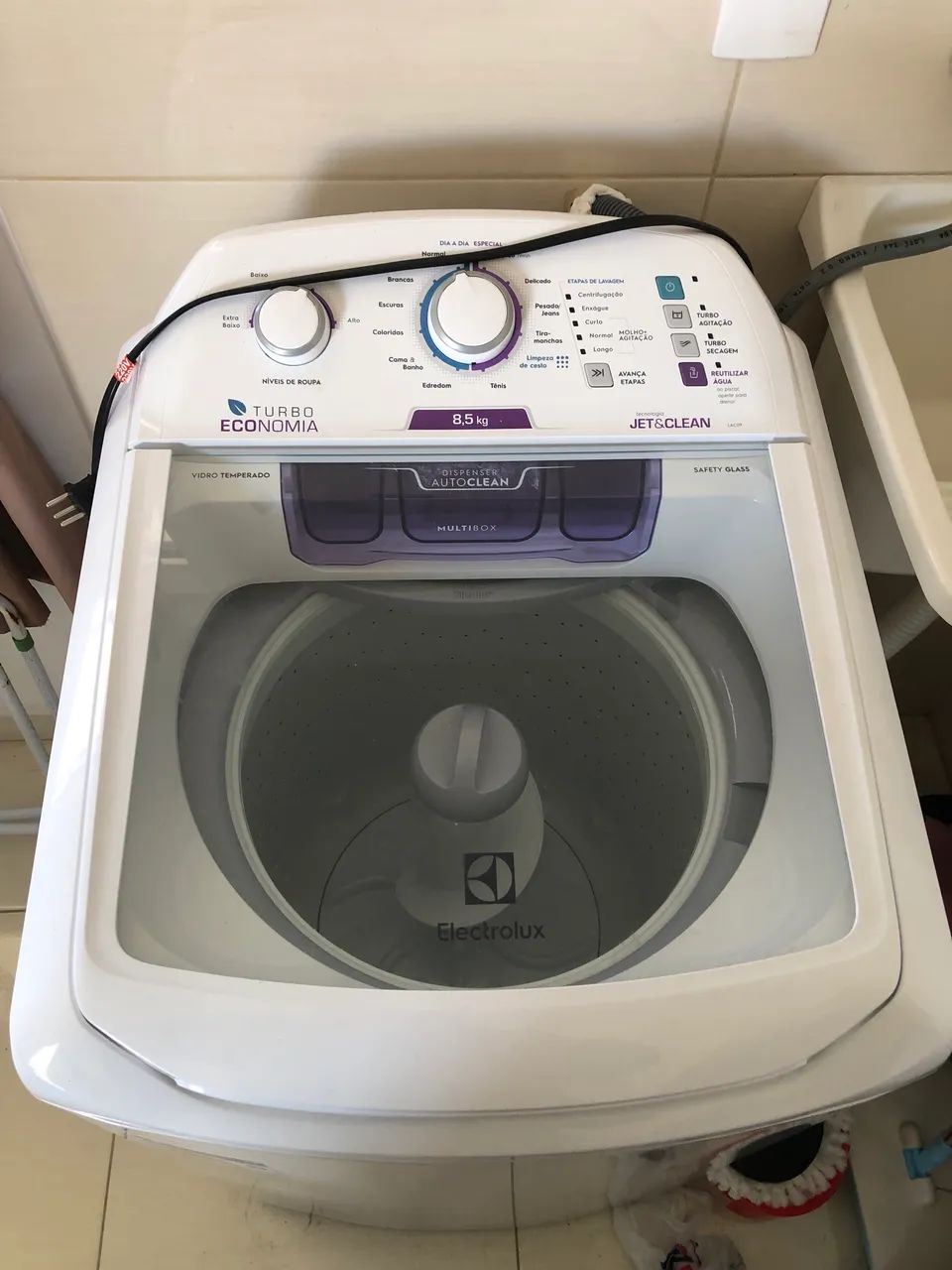 Máquina de lavar roupa eletrolux 8,5kg - Foto 3