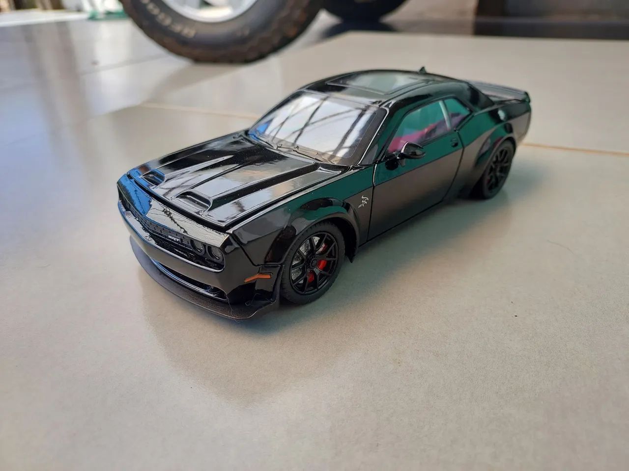 Dodge demon 1:24 som e luz - Foto 2