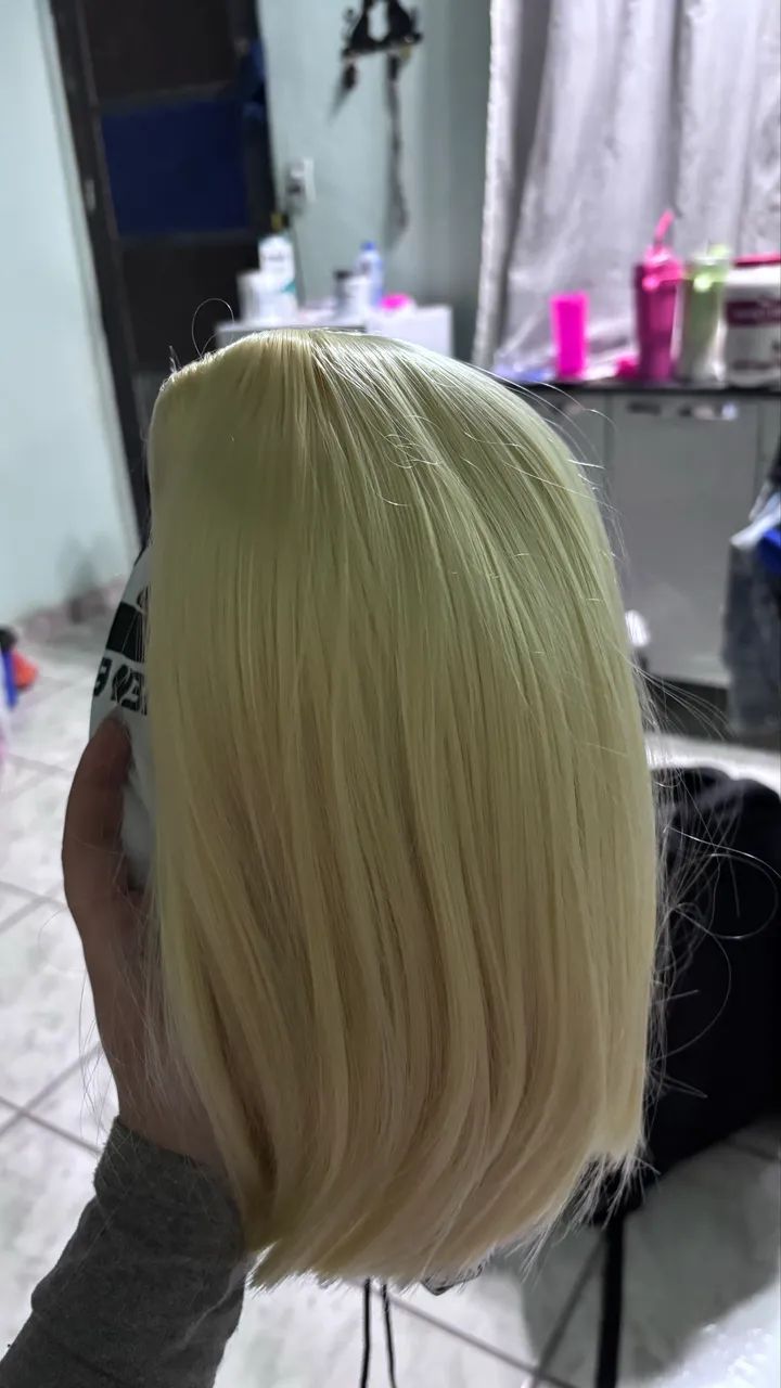 Peruca cabelo sintético resistente ao calor - Foto 3