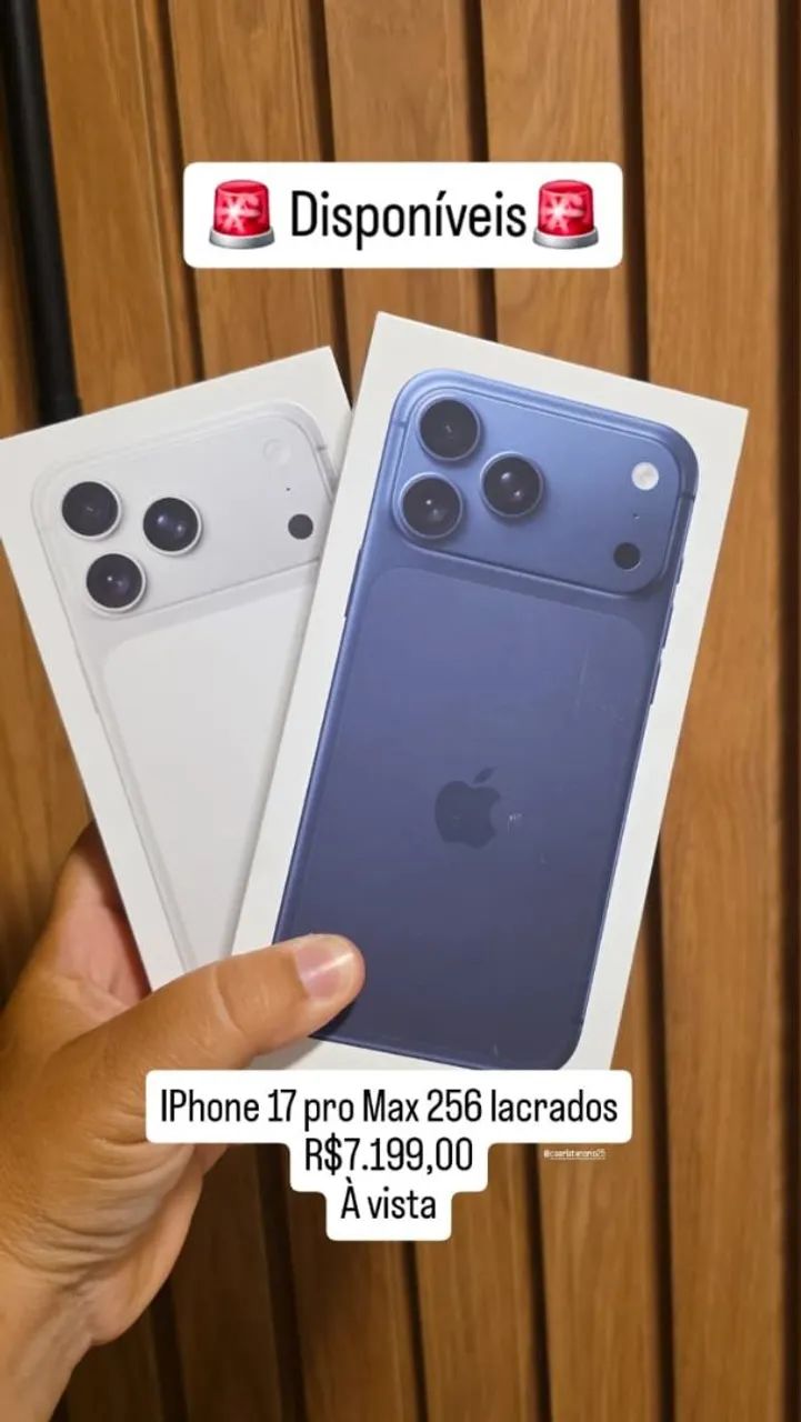 iPhone 17 Pro Max 256gb LACRADO