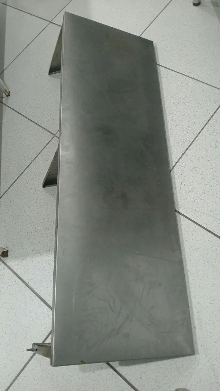 Prateleira inox industrial 