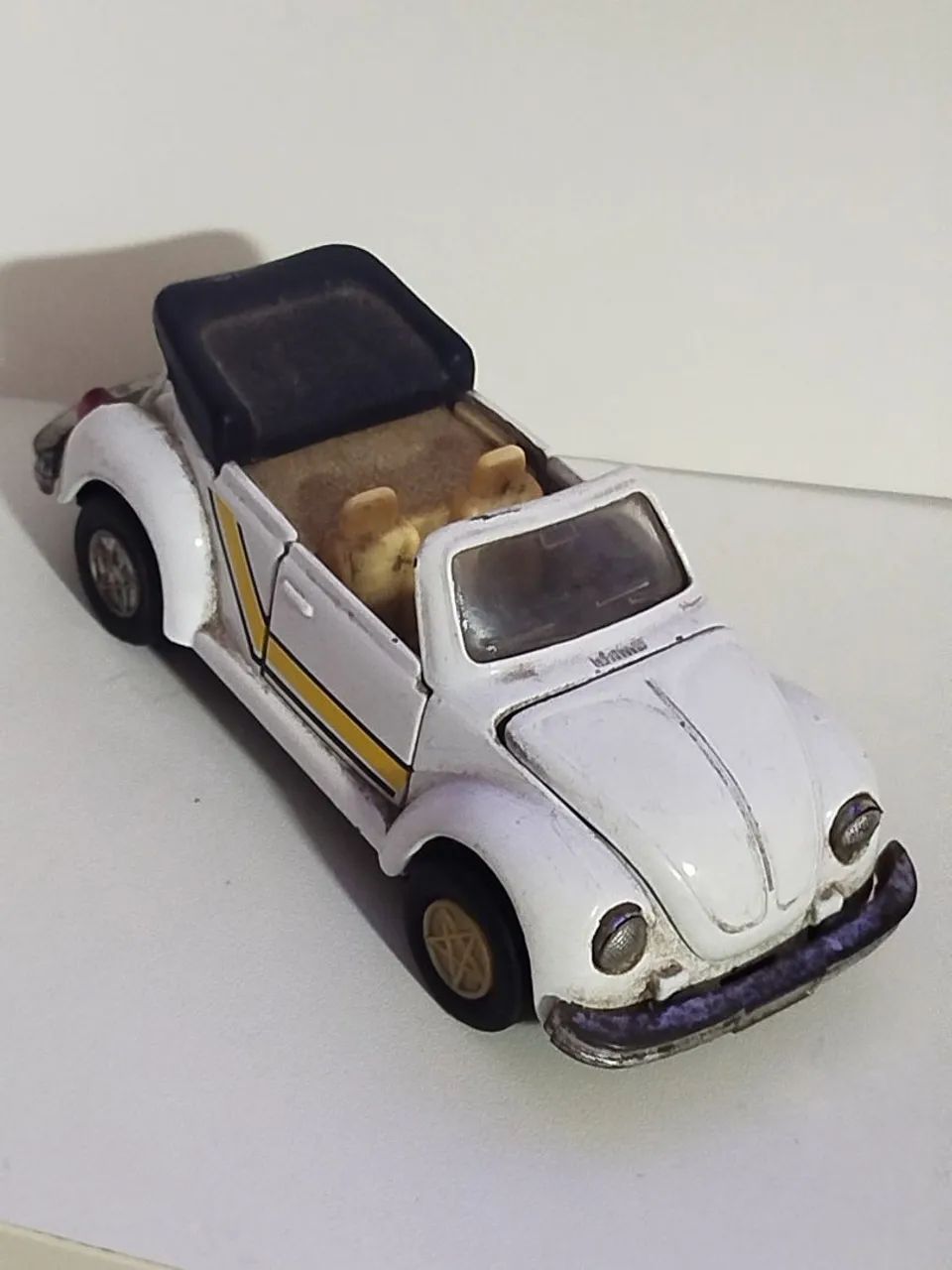 Fusca tt 101 Branco Escala 1:36