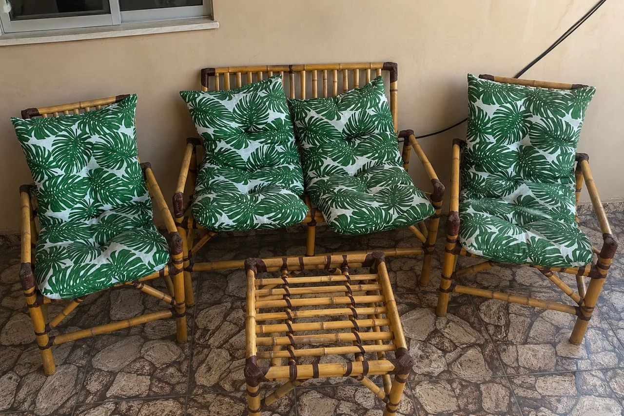 Conjunto cadeira de varanda