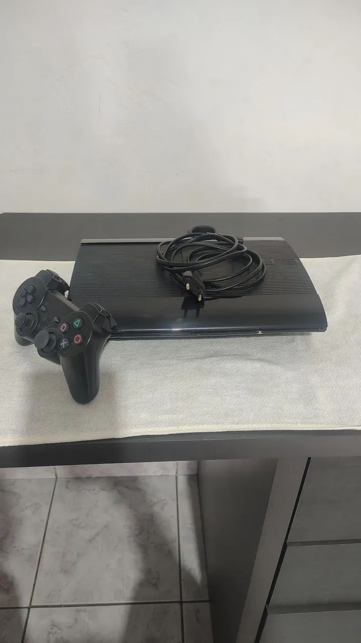 Playstation 3 - 500gb DE HD COM A MANUTENÇÃO EM DIA - Consoles de