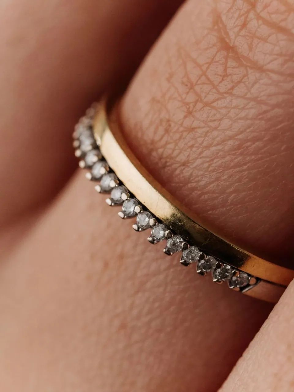 Aliança Vivara Essence Original - Ouro 18k e Diamantes - Aro 17 - Foto 5