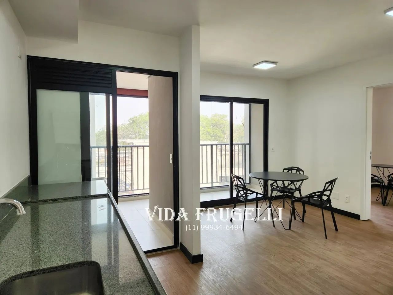 Apartamento de 46m² novo, com 2 quartos e varanda envidraçada. Pinheiros  SP - Foto 2