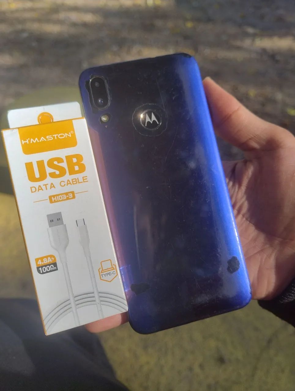 Motorola 6s 32 GB tudo funcionando com cabo usb - Foto 3