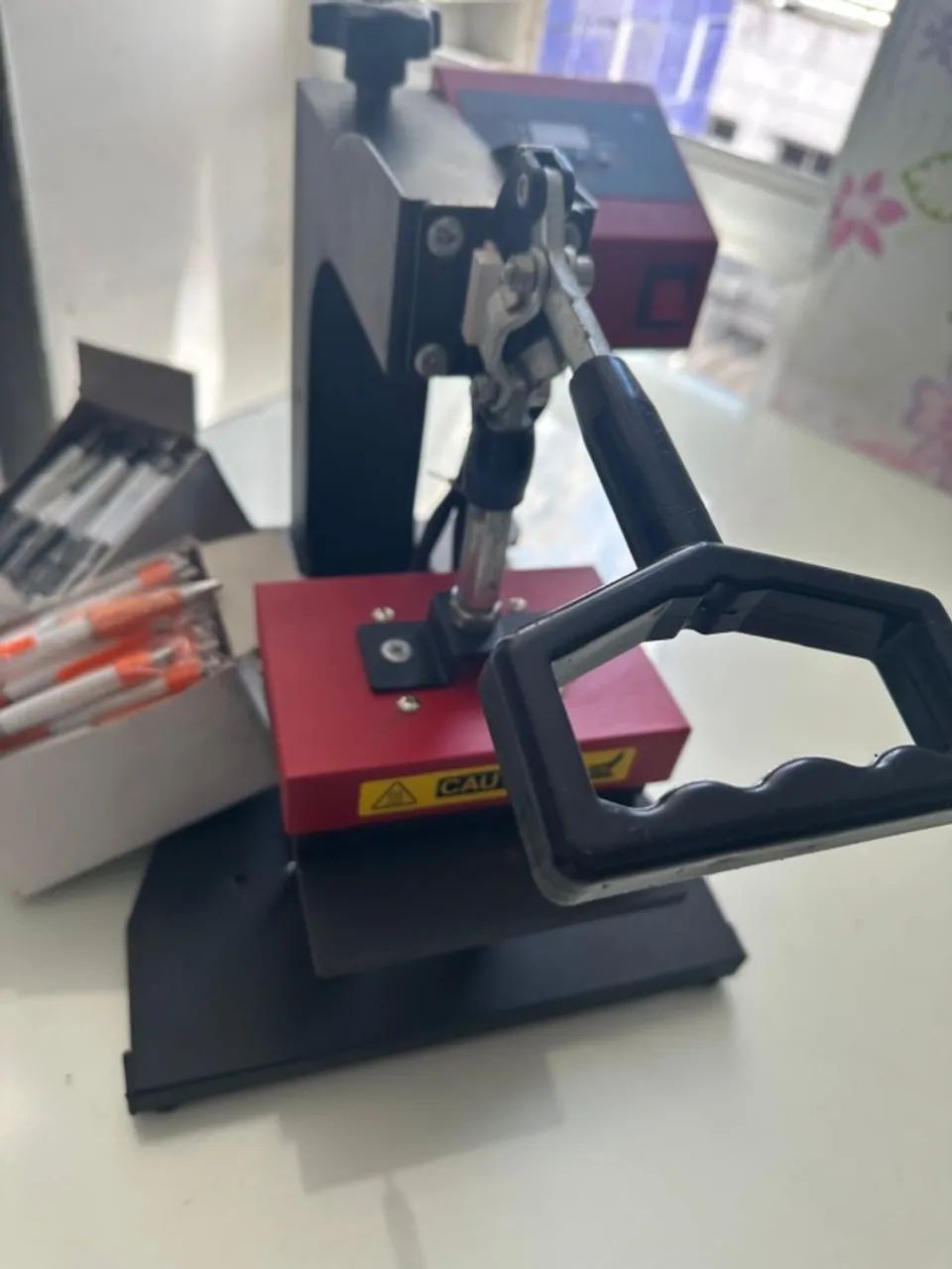 prensa térmica para canetas