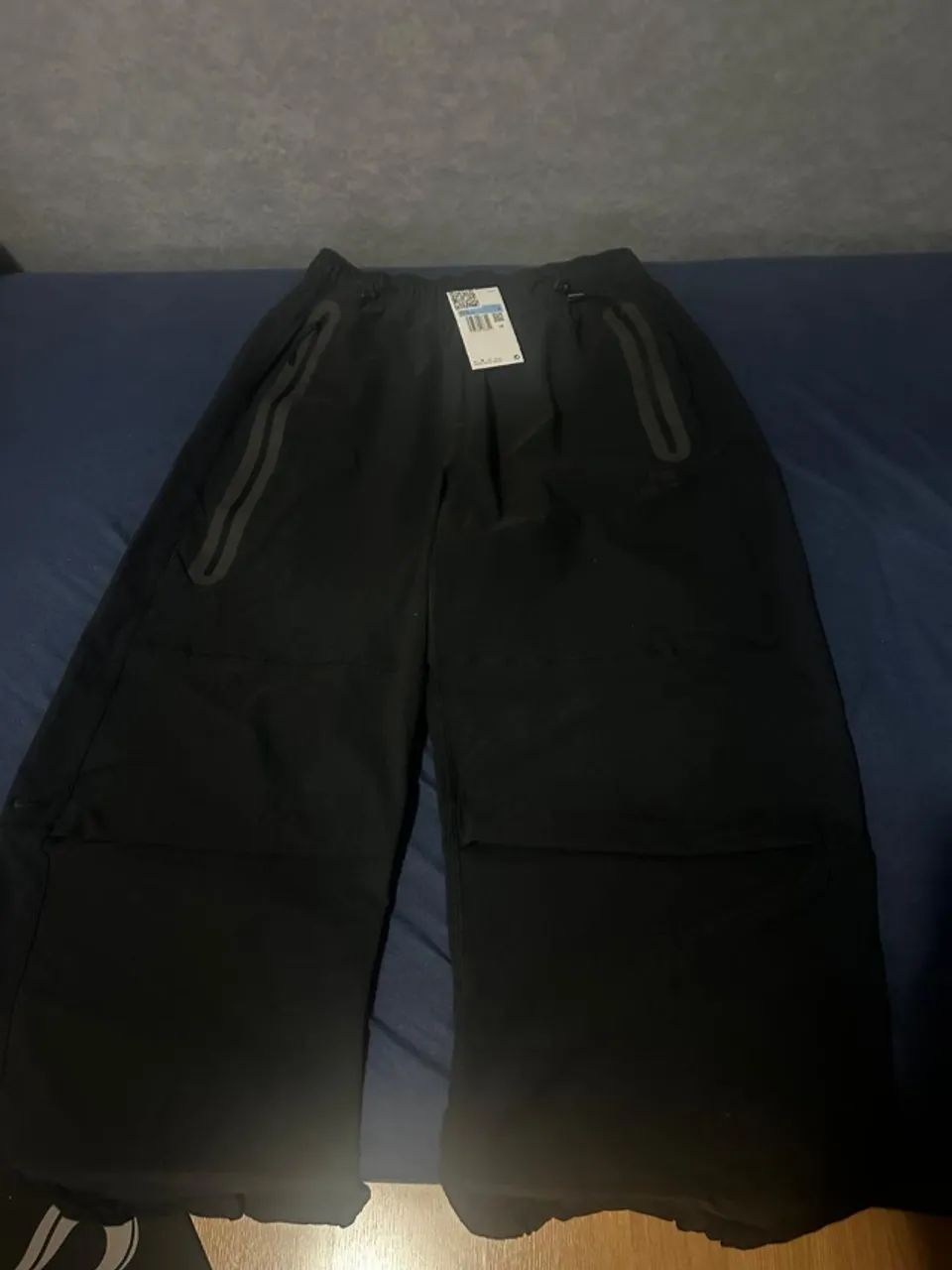 Calça Nike Tech Woven Trousers Black - Foto 2