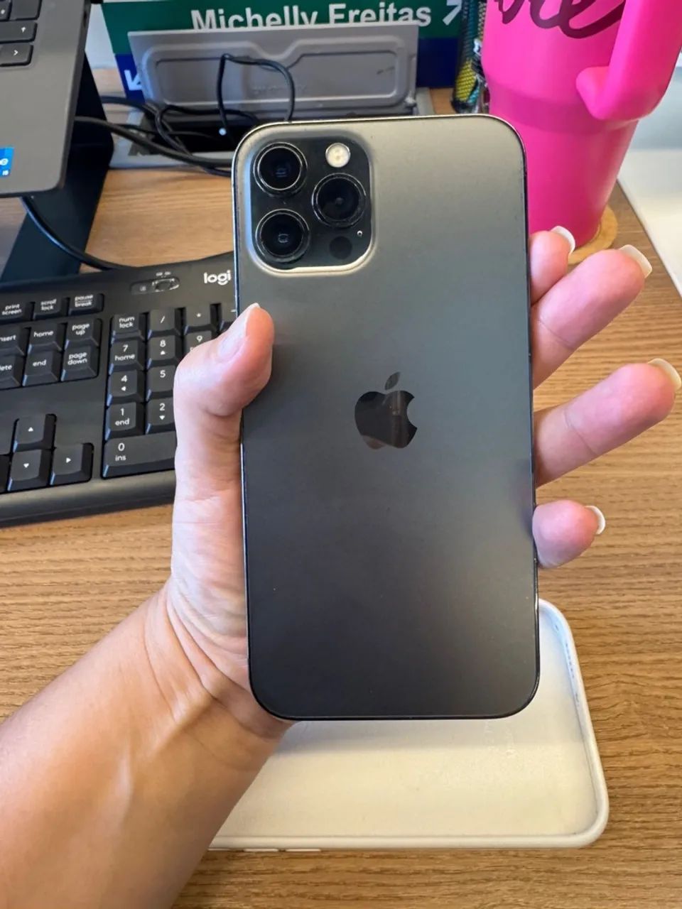 【港出品】iPhone12 ProMax 256GB 86% iPhone 12 ProMax 256gb - Celulares e Smartphones - São Caetano