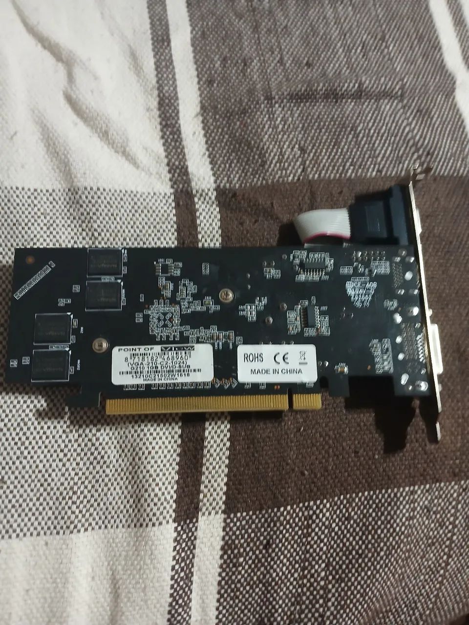 Placa de vídeo geforce vga 210 c2 1024 de 1gb - Foto 2