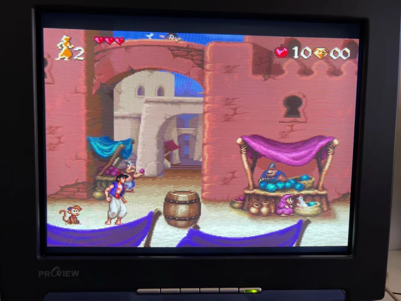 Monitor de tubo CRT Proview 17 polegadas  - Foto 5