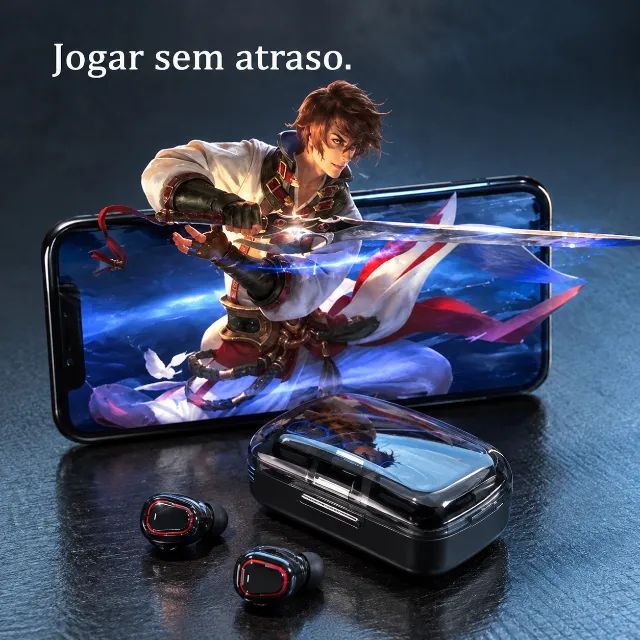 Fone de ouvido M10-Excelente e Novo - Foto 2
