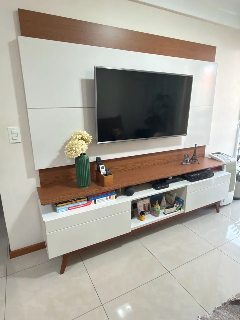 Rack com painel da Móveis Conquista - Foto 3