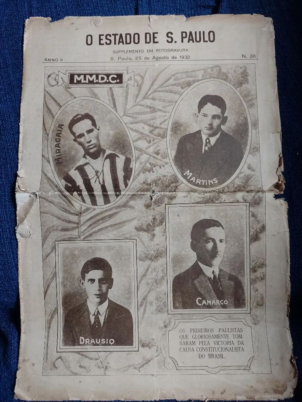 Journal Raro! Revoluçao Constitucionalista de 1932 - Foto 4