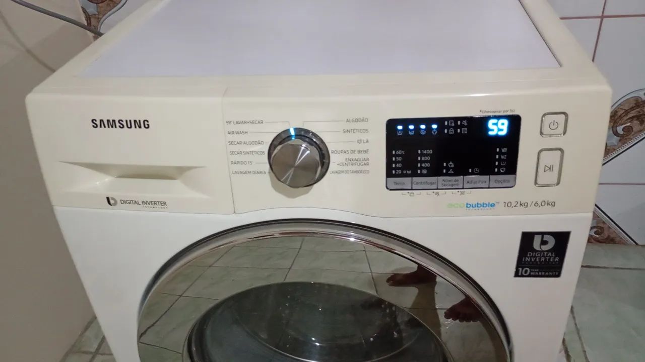 Máquina de lavar e secar roupa Samsung  - Foto 3