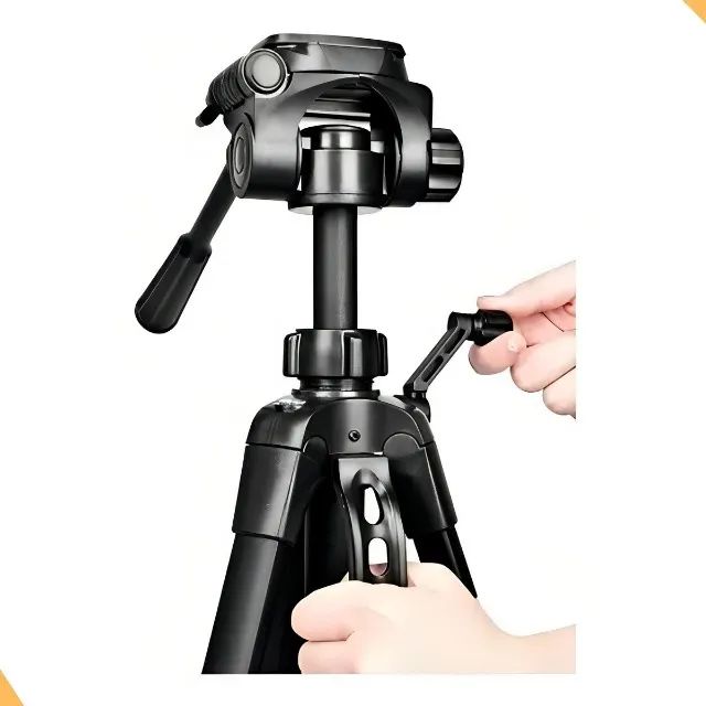 Tripé 1,80m Profissional Universal para Câmera e Celular Tomate - Foto 3