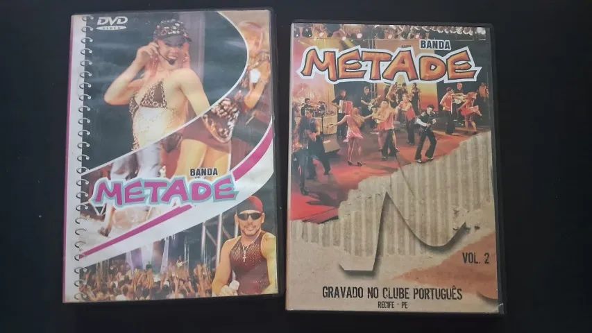 Conjunto CDs Banda Metade