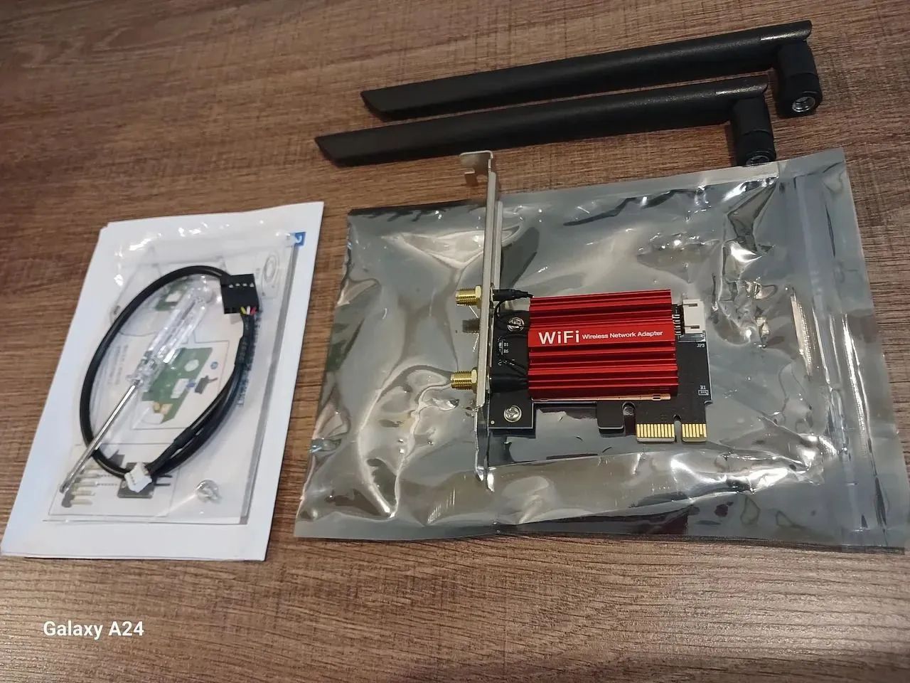 Placa de rede Wi-Fi 5.0 e Bluetooth 4.0 (Acessório novo Caixa lacrada) - Foto 5
