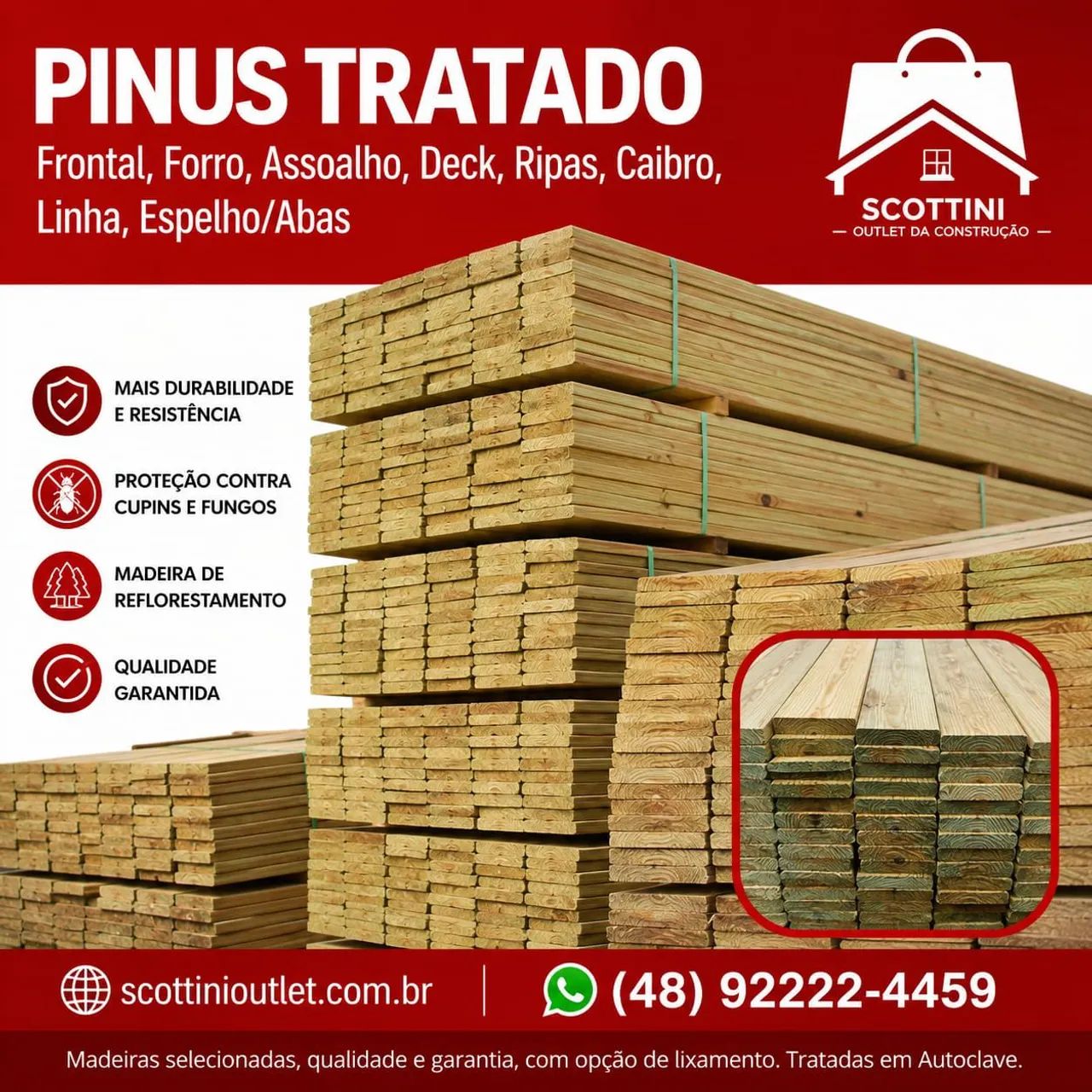 PROMOÇÃO DE FERRAGENS E MADEIRAS - Foto 5