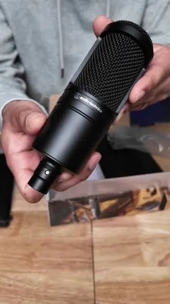 Microfone Audio Technica AT2020 (condensador)  - Foto 2
